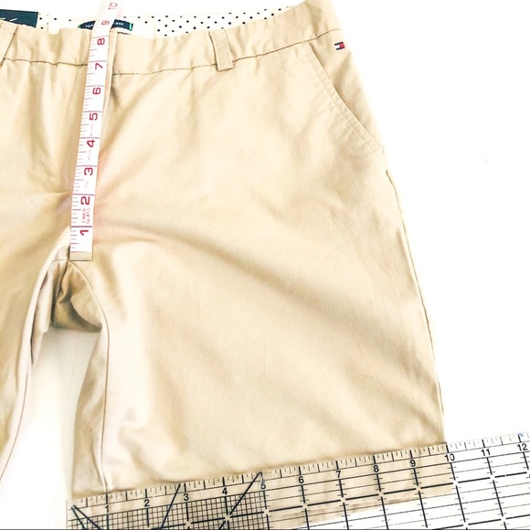 Tommy Hilfiger Khaki Chino Shorts Size 6 NWT - Picture 11 of 13